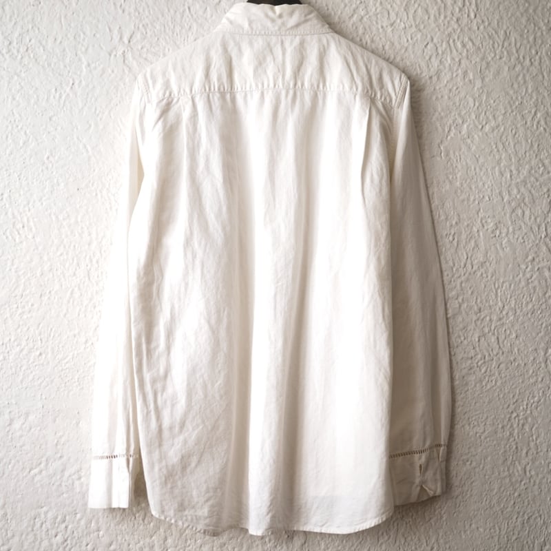 17SS alt アンティークリネンシャツ / ANSNAM(アンスナム) | D 