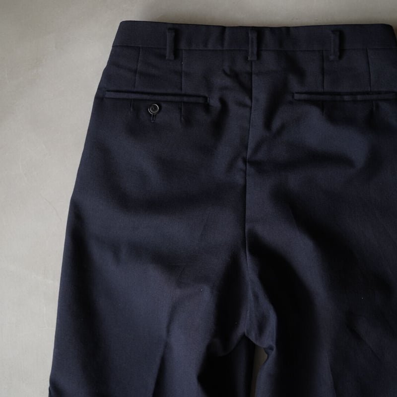 HEUGN ユーゲン ノータックウールトラウザース