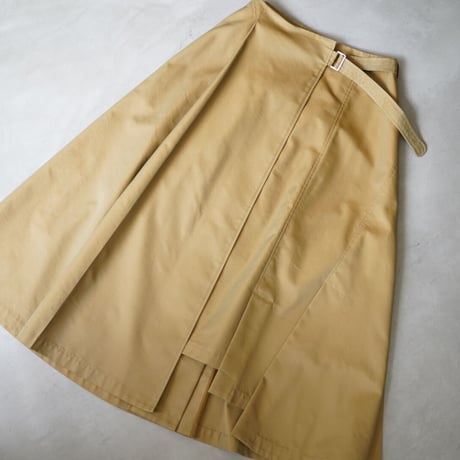 19SS トレンチラップスカート / ENFOLD(エンフォルド)