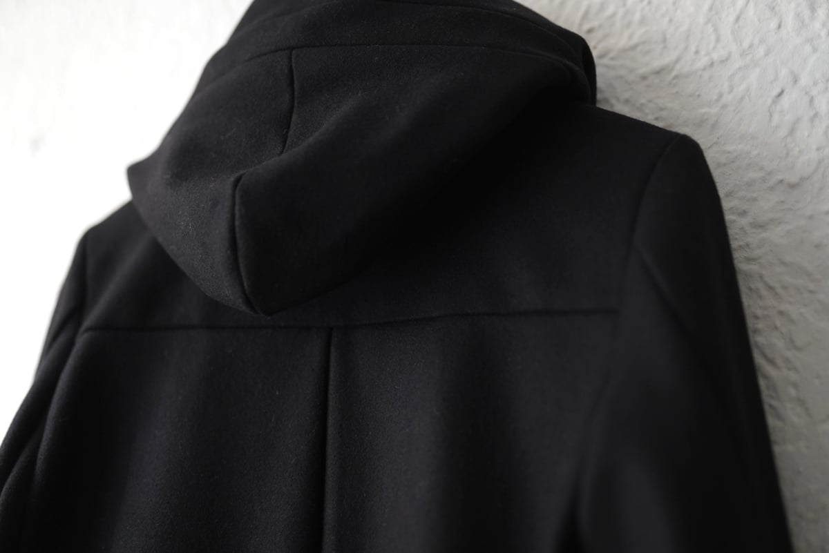 15AW N°59 Hoodcoat スムースウールメルトンフーデッドコート / BLESS(