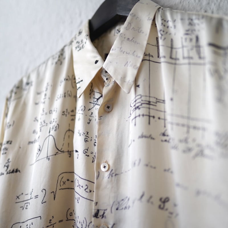 新品 GEOFFREY B. SMALL／RNWS04 silk shirt