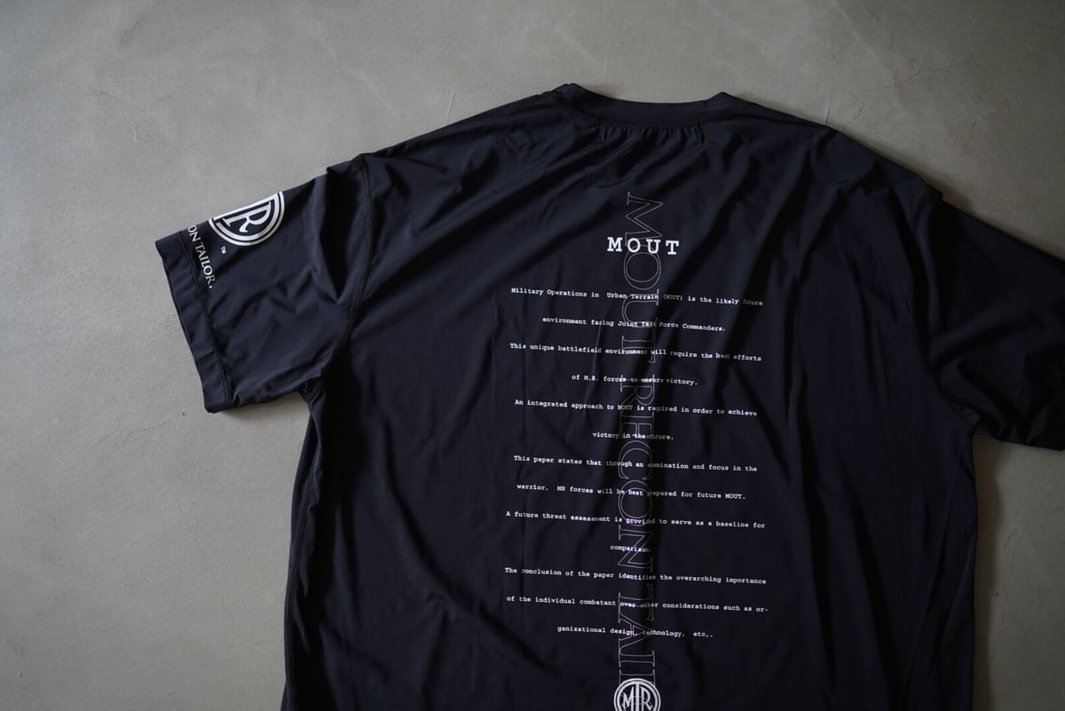 20SS CORDURA MOUT T-Shirt コーデュラナイロンTシャツ / MOUT