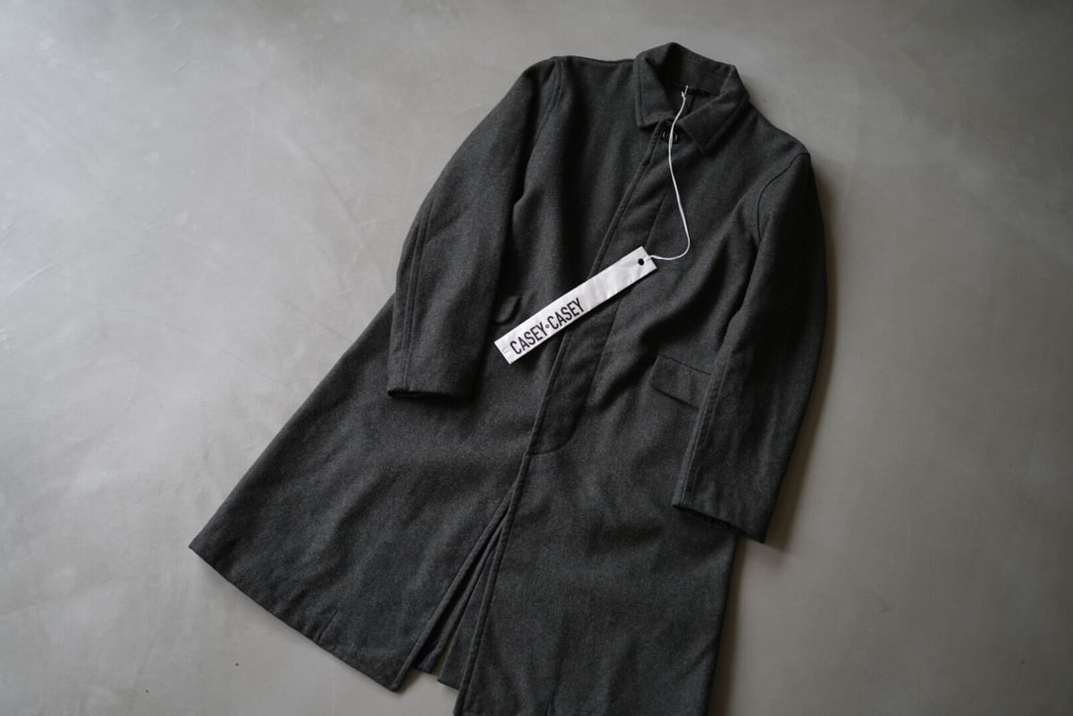 ウールステンカラーコート / CASEY CASEY(ケイシーケイシー) | D 