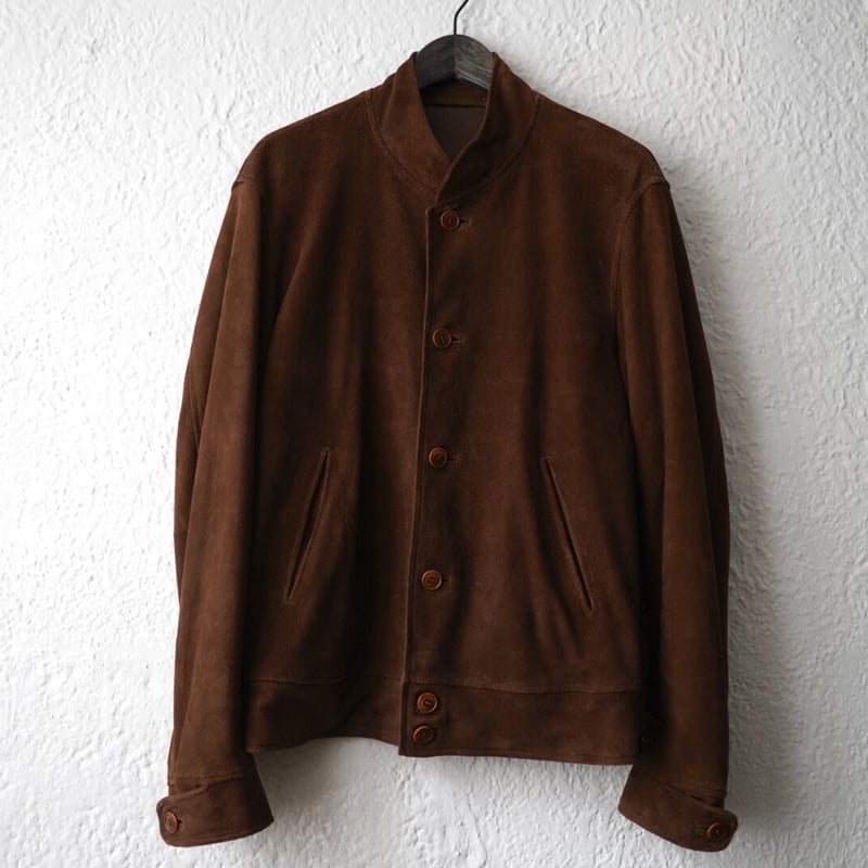 21AW スウェードレザーライダースジャケット / COMOLI(コモリ 21AW スウェードレザーライダースジャケット / COMOLI(コモリ