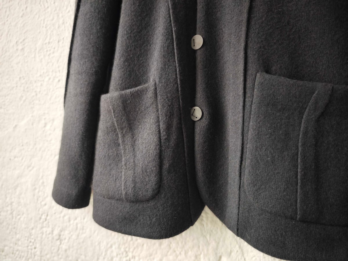 レーベルアンダー シルクウールニットジャケット LABEL UNDER - トップス 