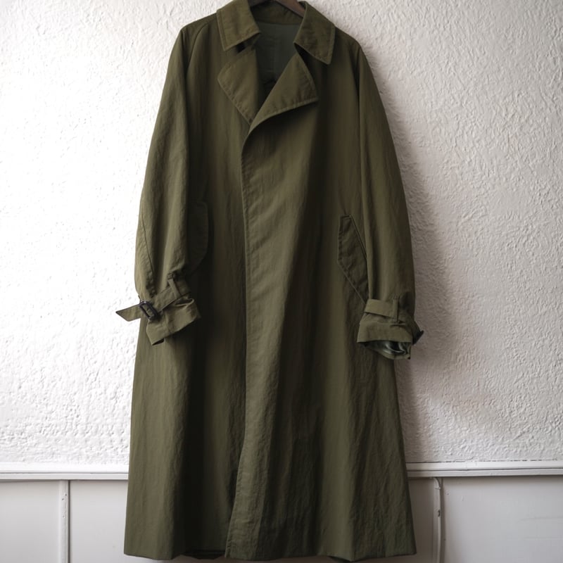 20AW ナイロンラップコート オリーブ / la favola(ラ 20AW ナイロンラップコート オリーブ / la favola(ラ