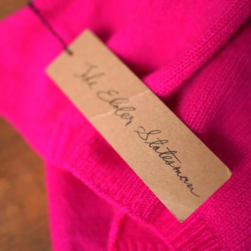 the elder statesman ジエルダーステイツマン カシミヤマフラー the elder statesman ジエルダーステイツマン カシミヤマフラー