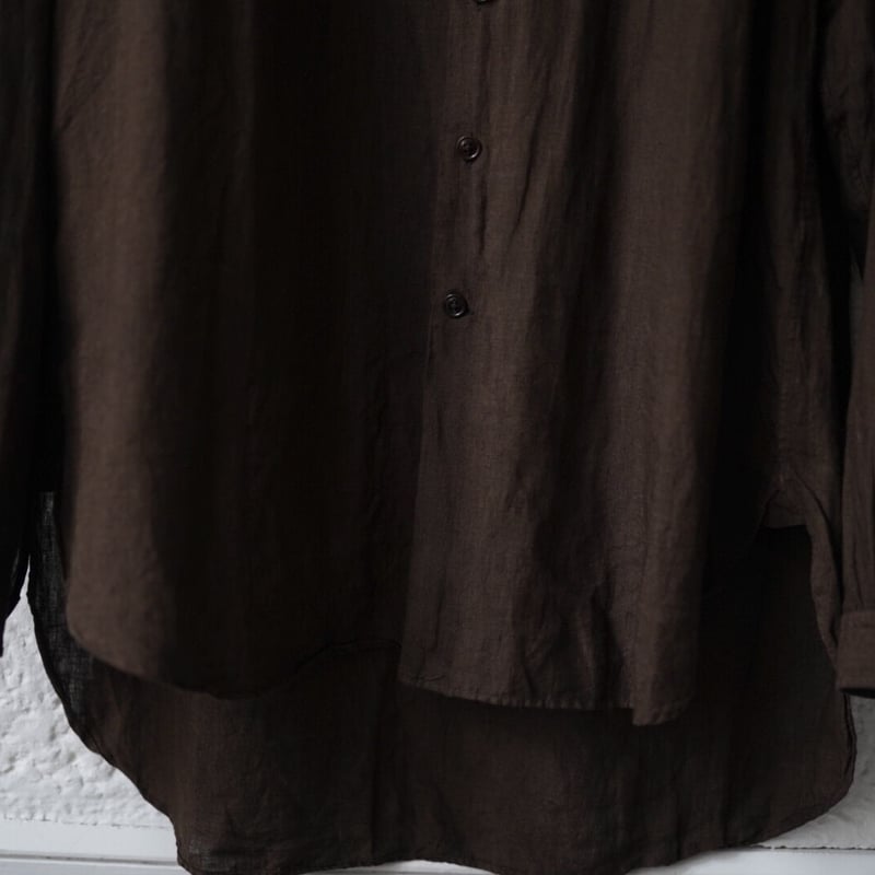 リネンシャツ / the Crooked Tailor(ザ クルーキッドテーラー) | D 