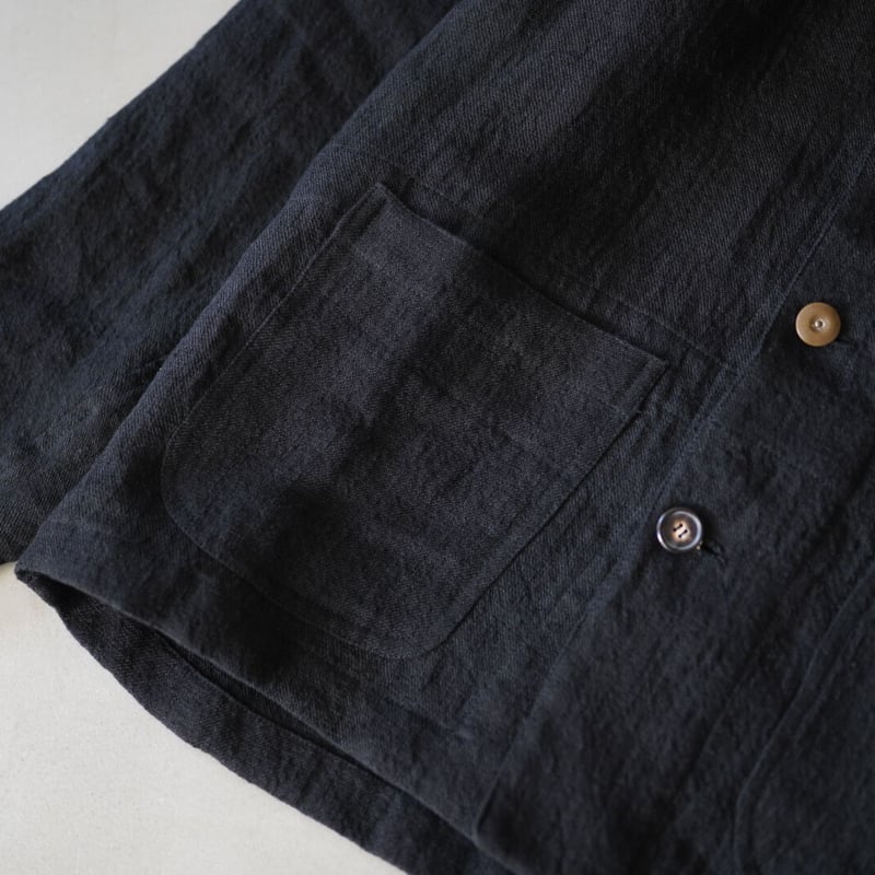 21SS W26/LB リネンカバーオールジャケット / ARCHIVIO j.M.Ribot 