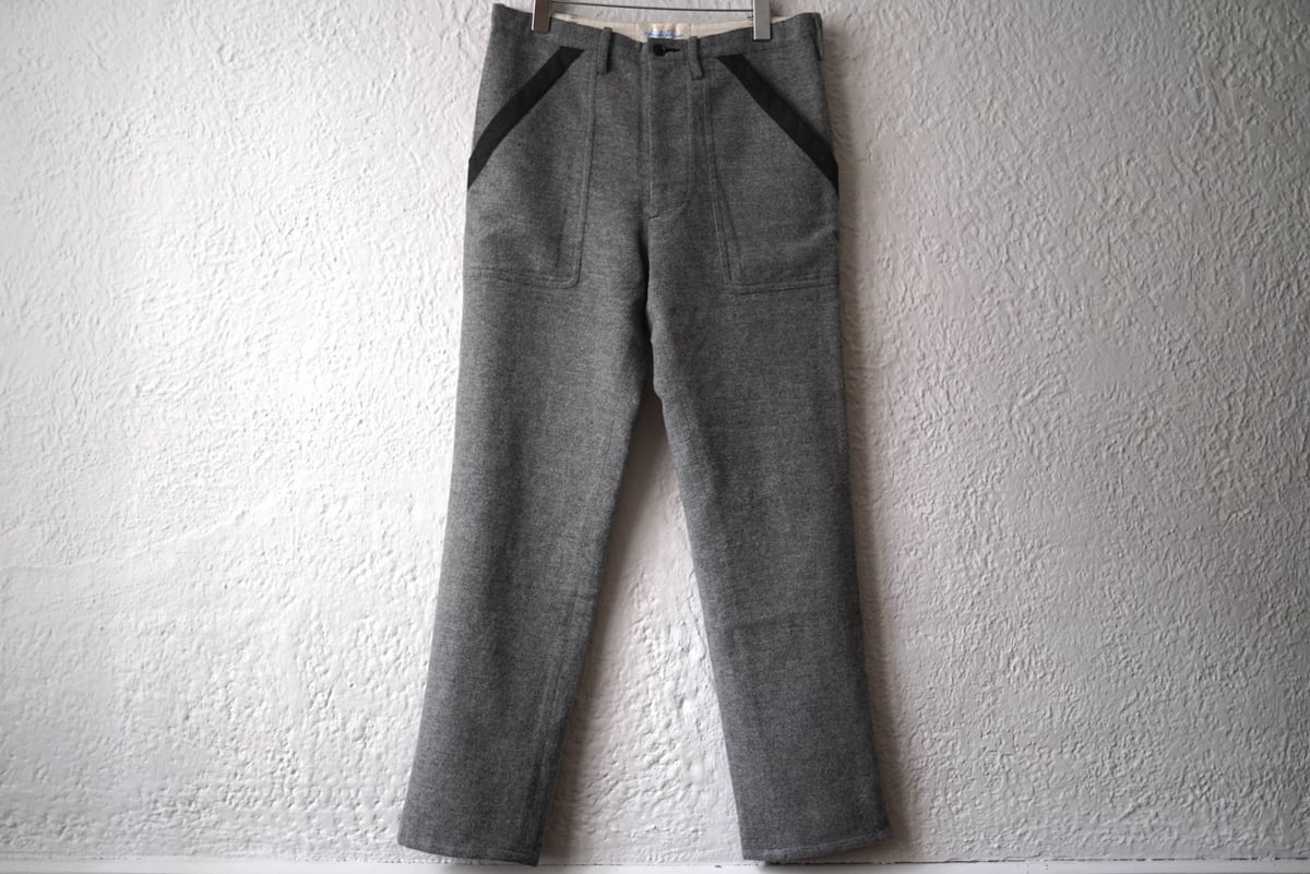 14AW Out Pockets Trousers ウールコットントラウザーズパンツ / th