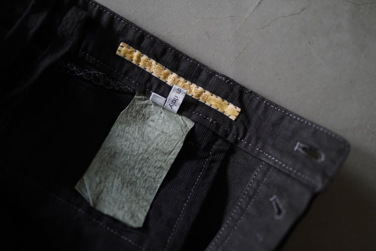 10AW “DEADEND” デッドエンドオーバーロックパンツ 48 / Carol Chri