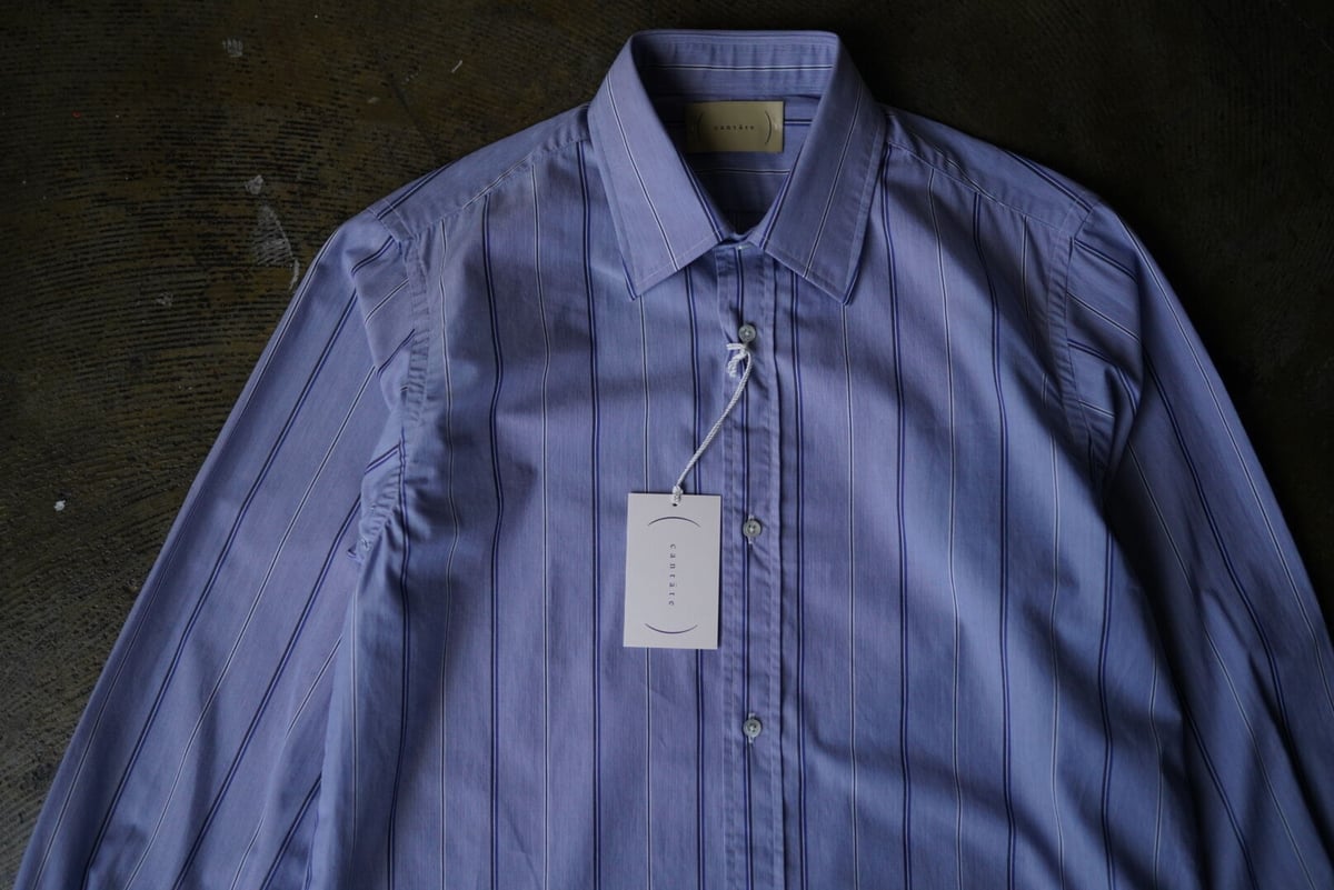 21SS Long Sleeve Stripe Shirt ストライプシャツ / cantat 21SS Long Sleeve Stripe Shirt ストライプシャツ / cantat