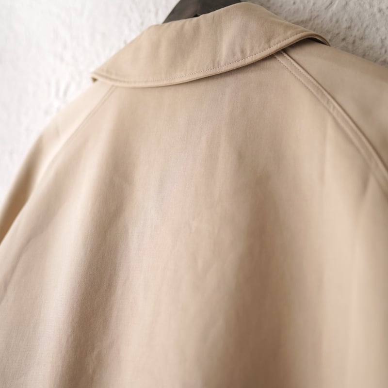 22AW ALBERT ウールギャバジンオーバーコート / HEUGN(ユーゲン 22AW ALBERT ウールギャバジンオーバーコート / HEUGN(ユーゲン