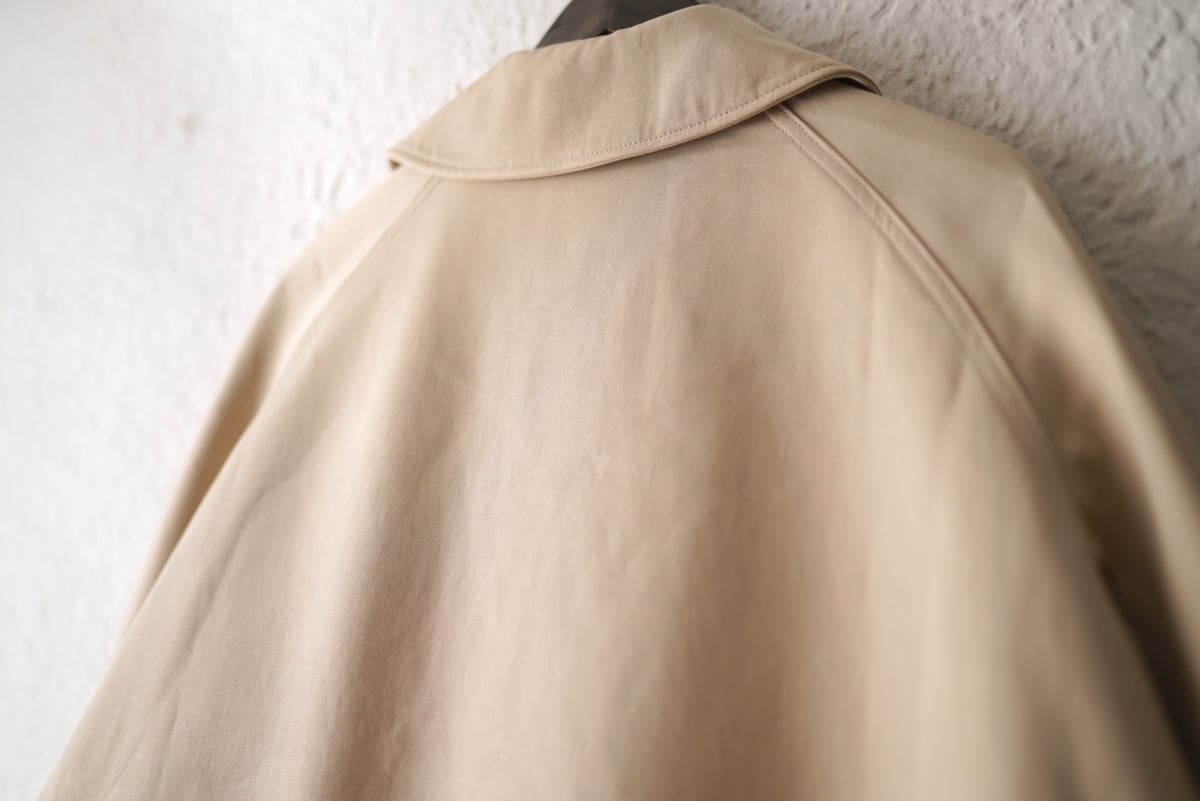 22AW ALBERT ウールギャバジンオーバーコート / HEUGN(ユーゲン 22AW ALBERT ウールギャバジンオーバーコート / HEUGN(ユーゲン