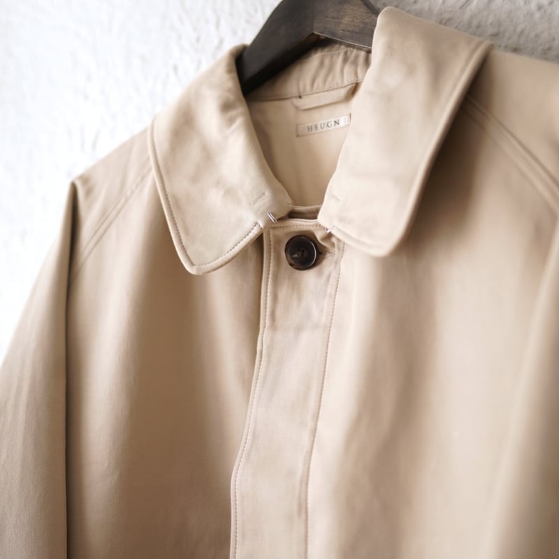 22AW ALBERT ウールギャバジンオーバーコート / HEUGN(ユーゲン) | D