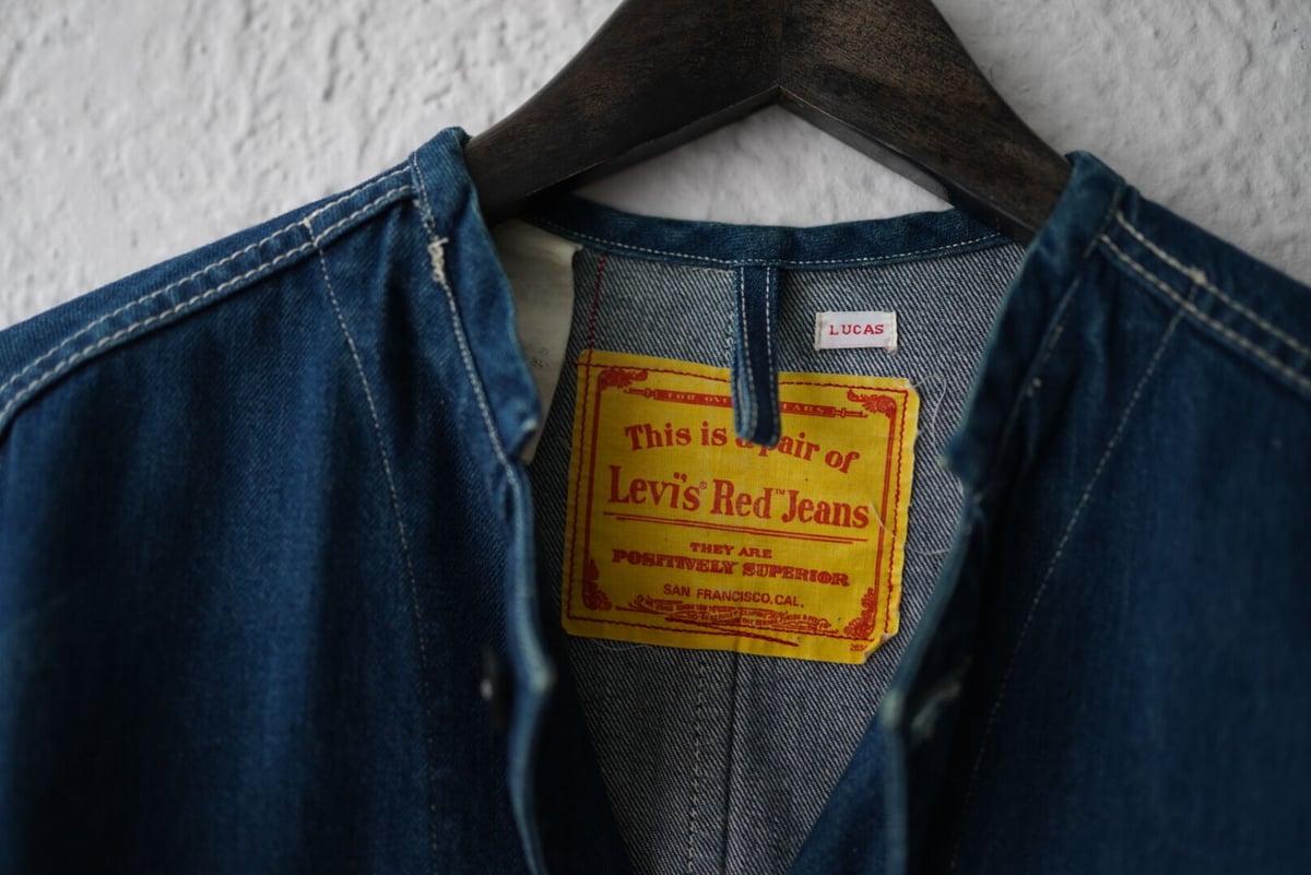04SS LUCAS サックジャケット デニムカバーオール / LEVI'S RED 04SS LUCAS サックジャケット デニムカバーオール / LEVI'S RED