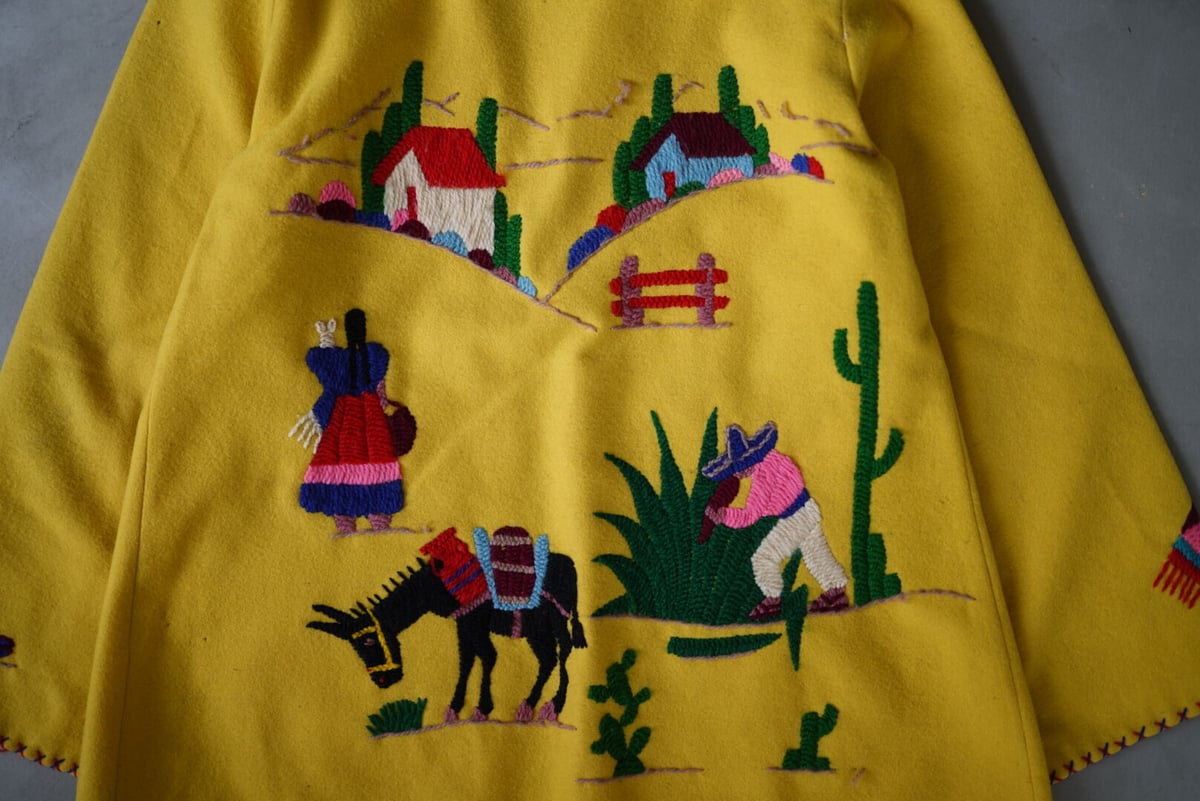 1940's Mexico Hand Embroidery 手刺繍ジャケット / Vintag...