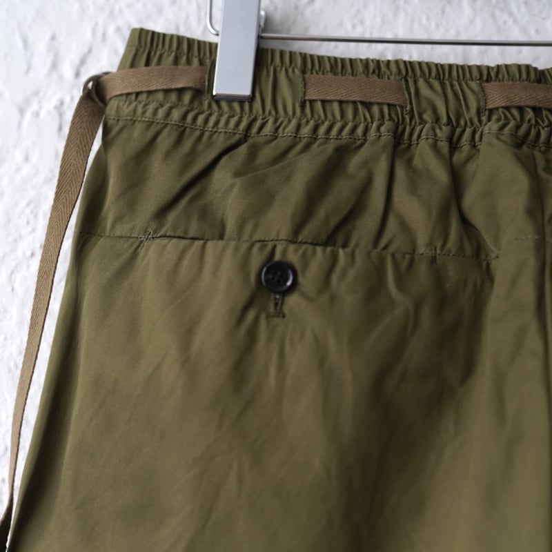 19SS Karusan Twill Pnats カルサンツイルパンツ カーキ / SAYAT