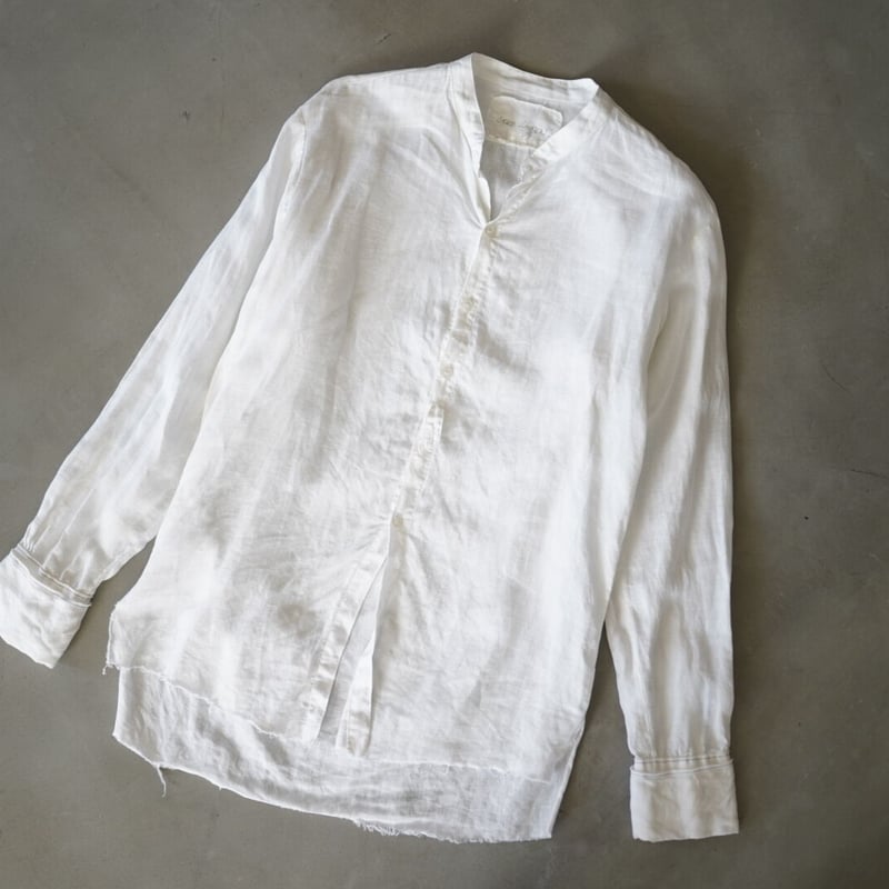 The CLASSIC STUDIO SHIRT リネンスタジオシャツ / GREG LAUR...