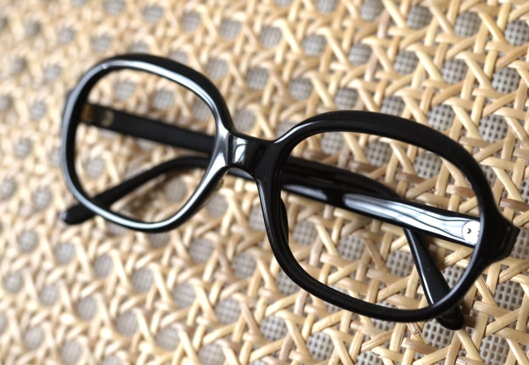 1950's スクエアセルフレームアイウェア 眼鏡 / frame france(フレーム 