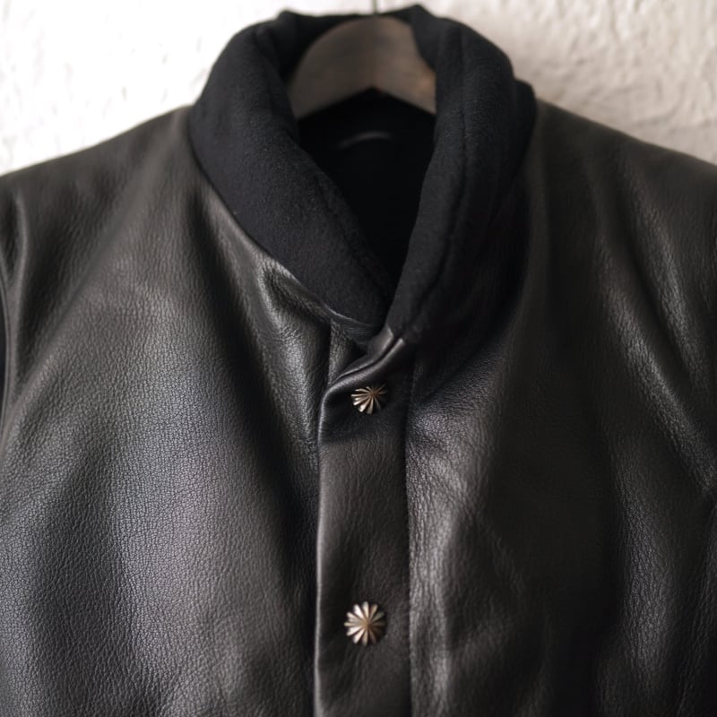 オーパスジャパン 22AW BONFIRE VEST ゴートレザーダウンベスト オーパスジャパン 22AW BONFIRE VEST ゴートレザーダウンベスト
