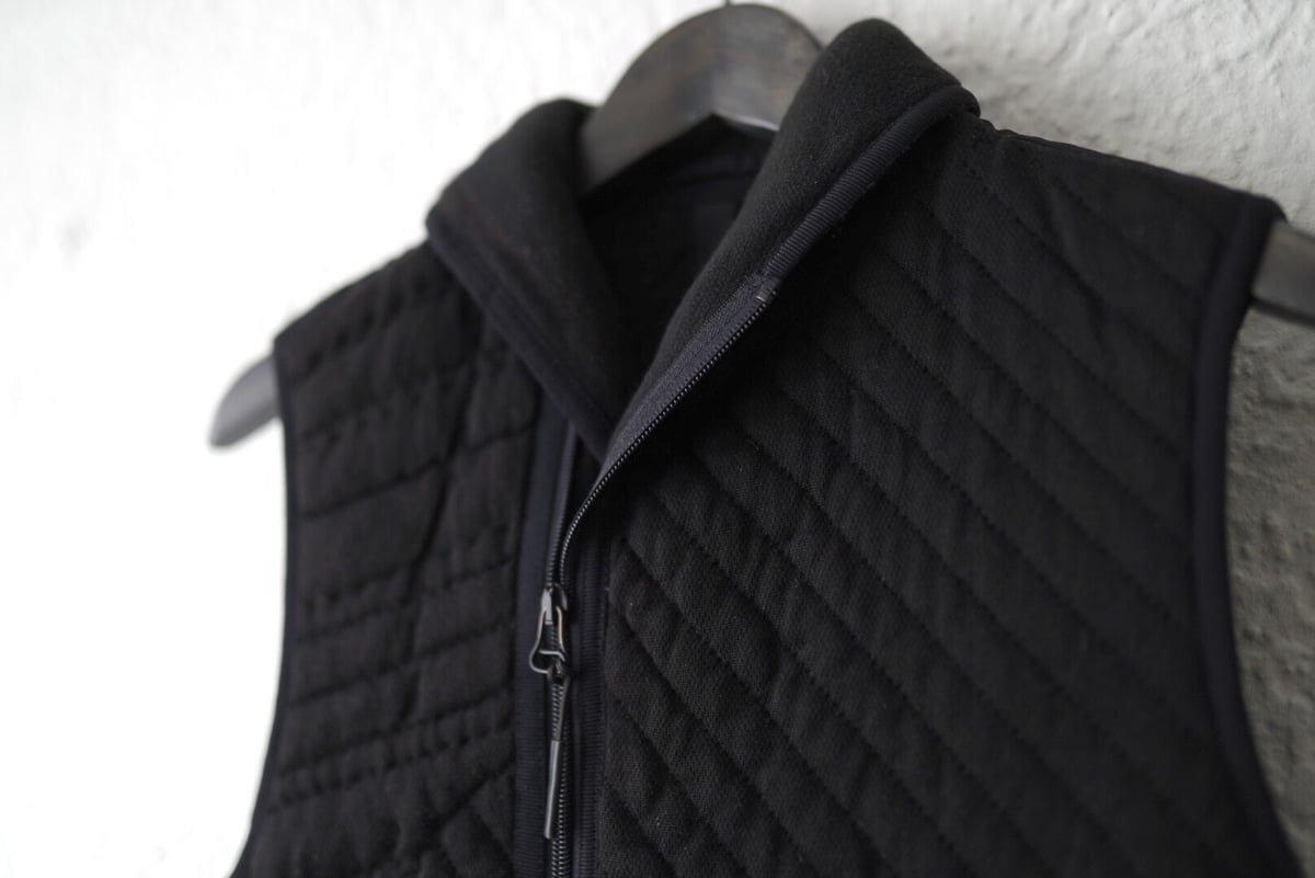 BYBORRE バイボレ　ベスト　ジレ　グレー BYBORRE バイボレベストジレグレー