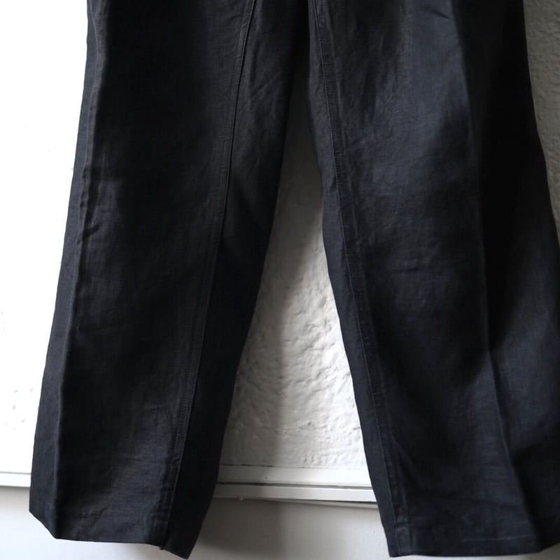 1950's Black Linen Maguignon Pants ブラックリネンマキニョン