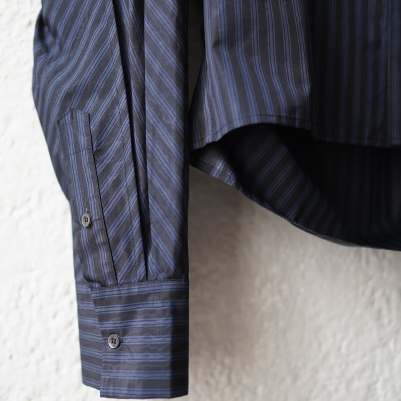 20AW ROUND BACK SHIRT ストライプシャツ / BOTTER(ボッター) | 20AW ROUND BACK SHIRT ストライプシャツ / BOTTER(ボッター) |