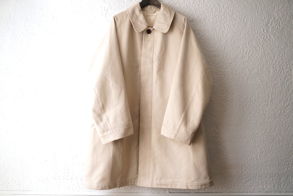 22AW ALBERT ウールギャバジンオーバーコート / HEUGN(ユーゲン 22AW ALBERT ウールギャバジンオーバーコート / HEUGN(ユーゲン
