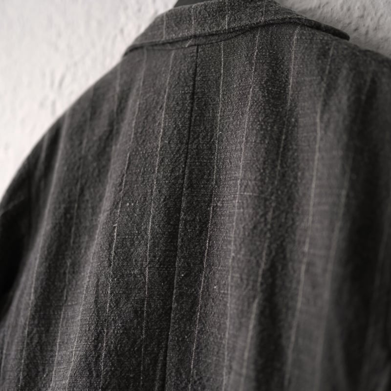 20AW Doggy Bag Jacket Long アンティークウールシルクジャケット /  
