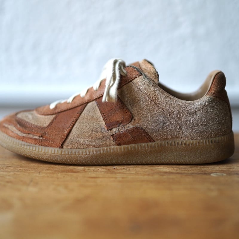 21SS REPLICA ダメージ加工ジャーマントレーナー / Maison 21SS REPLICA ダメージ加工ジャーマントレーナー / Maison
