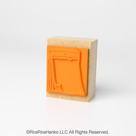 5月1日販売開始＊【日めくりカレンダー枠（リニューアル）】枠はんこ30x40mm_R1304_o