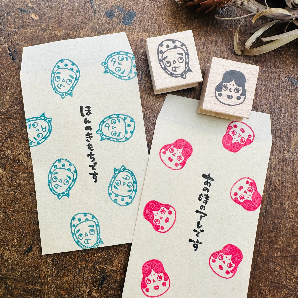 【1000】ラバースタンプ  タンゴ  タンゴ♪ 収納箱付】台湾はんこセット＊TAIWAN＊ラバースタンプ＊RS049_y