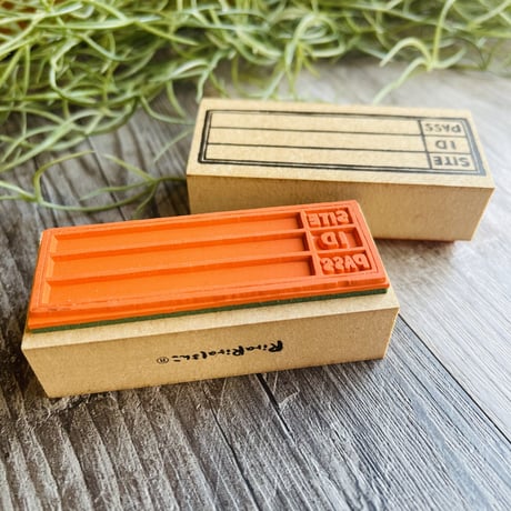 【いまだけ特別500円】 【パスワード管理枠】枠はんこ30x70mm_R529_o