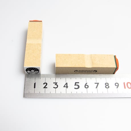 【ドーナツ15mm角】デザインはんこ15x15mm_R926