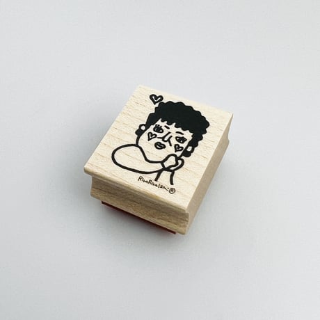 【関さんのええやん】デザインはんこ26x30mm_R687