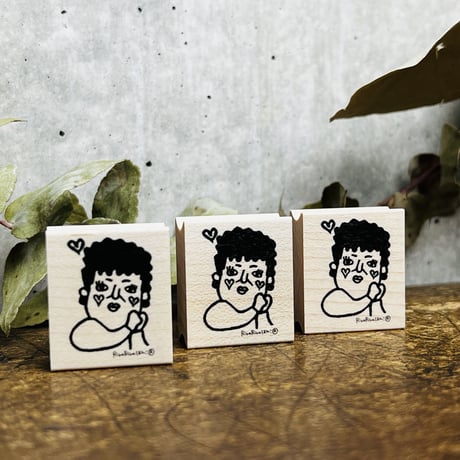 【関さんのええやん】デザインはんこ26x30mm_R687