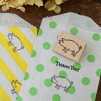 7月1日一般販売開始＊【ブタさん】デザインはんこ20x26mm_R1323