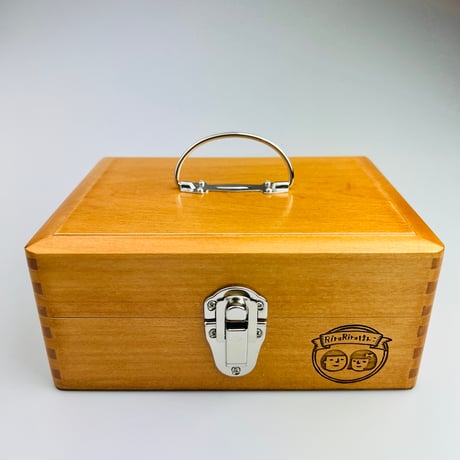 【旧仕様品】RiraRiraはんこオリジナル印箱【まもるとみよこ】