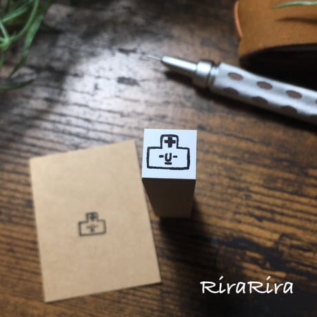 【病院・通院】絵文字はんこ