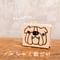 【ブルちゃんの顔だけ】デザインはんこ26x30mm_R095