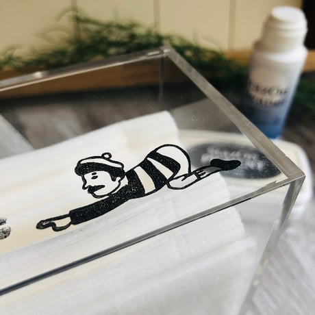 【プラスチック・ガラス・布などに最適！】インクパッド☆ステイズ オン ピグメント【ピアノブラック】＊SZ-PIG-031