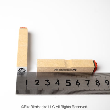 【てんとう虫10mm角】絵文字はんこ10x10mm_R1280