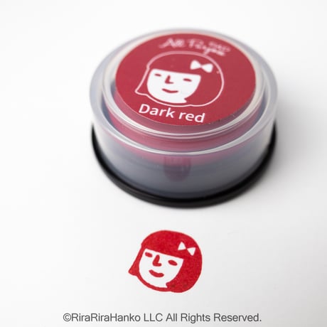 【新色8色追加・予約販売】RiraRiraはんこ オールパーパスパッドミニ（多用途スタンプパッド）