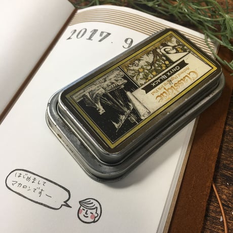 【6/14まで300円】 【15㎜角】マカロンくん＊顔だけ＊ラバースタンプ＊R075