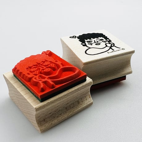 【関さんのええやん】デザインはんこ26x30mm_R687