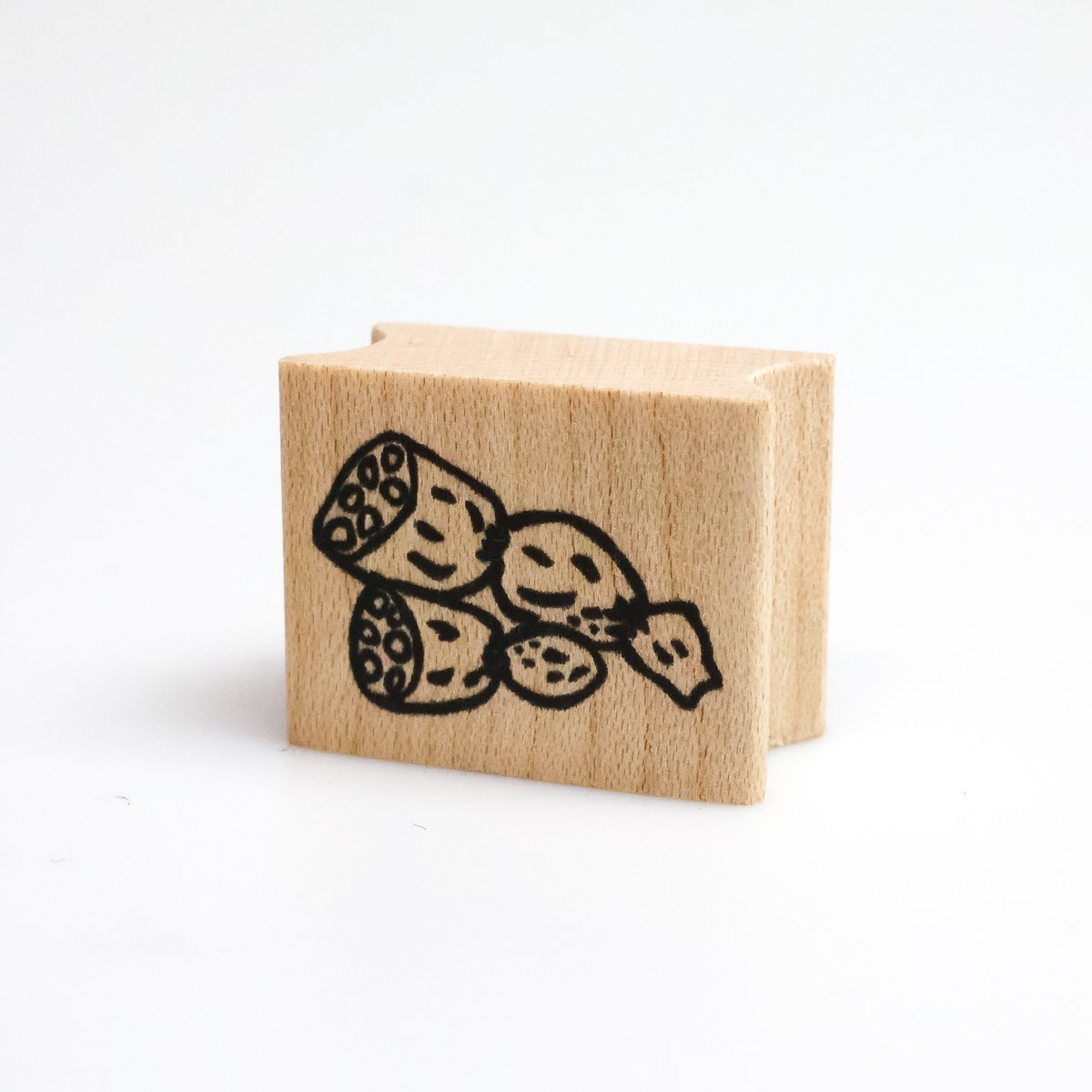 30％OFFセール中】れんこん（大）＊20mmx26mm＊ラバースタンプ＊R930