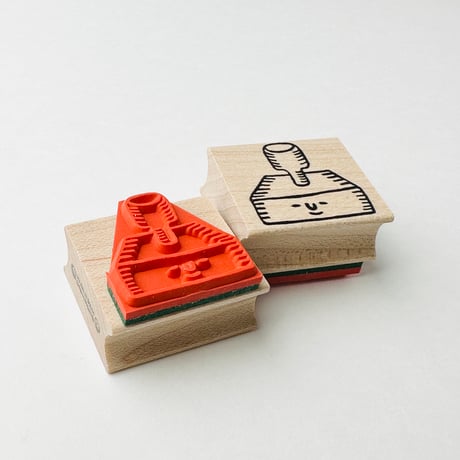 【スタンプくん】デザインはんこ26x30mm_R949