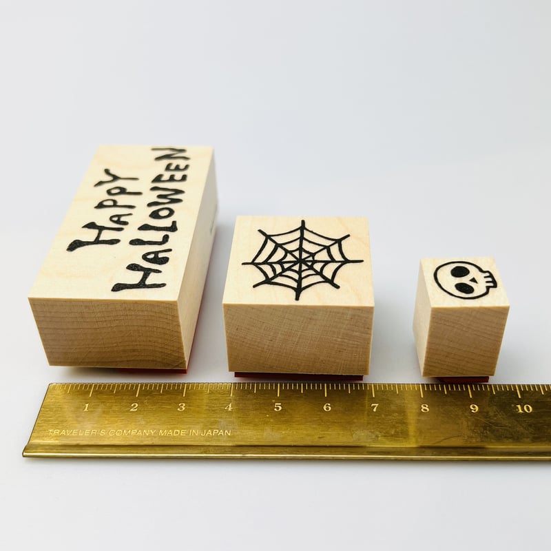 ハロウィンはんこセット＊ラバースタンプ10個セット＊RS032_y