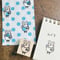【ねず吉】デザインはんこ26x30mm_R971
